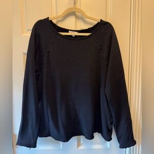 Michael Stars Black Sweatshirt